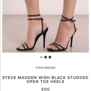 Steve Madden Wish Studded heels